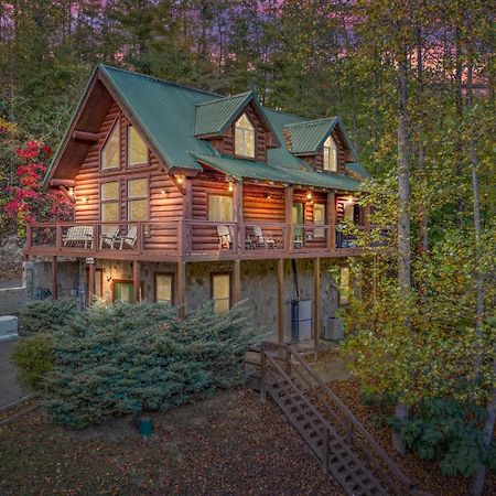Relaxation Retreat - Pickleball Cabin - Wi-Fi, Fire Pit With Bar, Game Room, Hot Tub, Pool Access - Mins To Pf Sevierville Ngoại thất bức ảnh