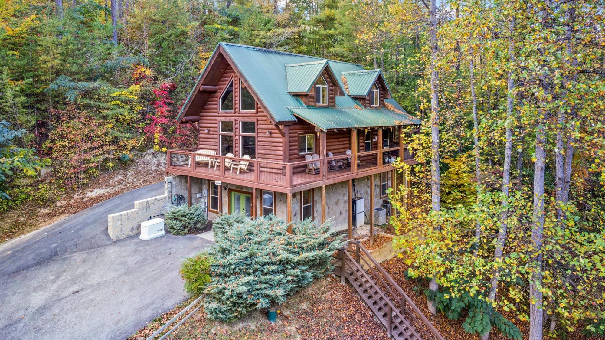Relaxation Retreat - Pickleball Cabin - Wi-Fi, Fire Pit With Bar, Game Room, Hot Tub, Pool Access - Mins To Pf Sevierville Ngoại thất bức ảnh