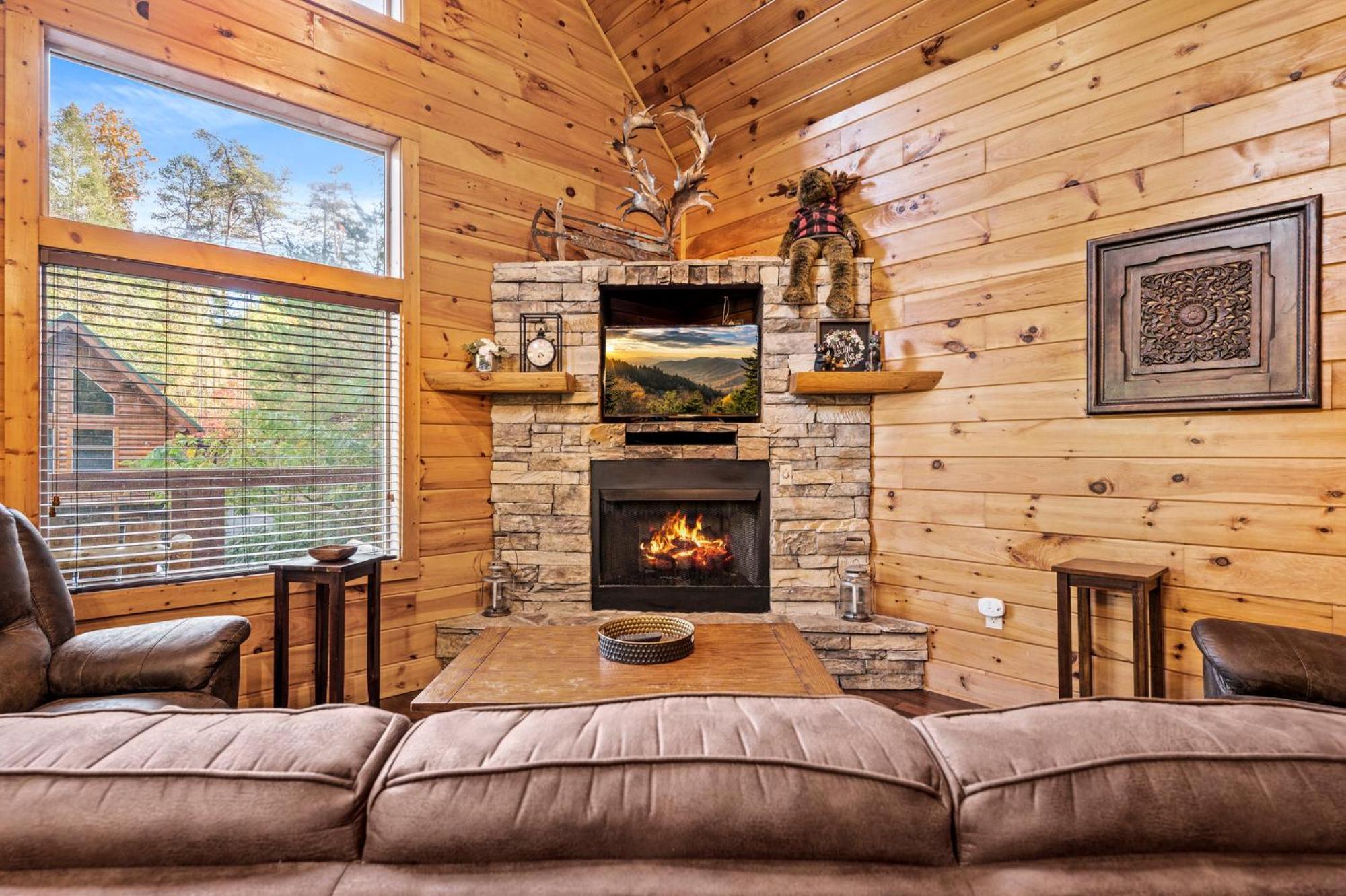 Relaxation Retreat - Pickleball Cabin - Wi-Fi, Fire Pit With Bar, Game Room, Hot Tub, Pool Access - Mins To Pf Sevierville Ngoại thất bức ảnh